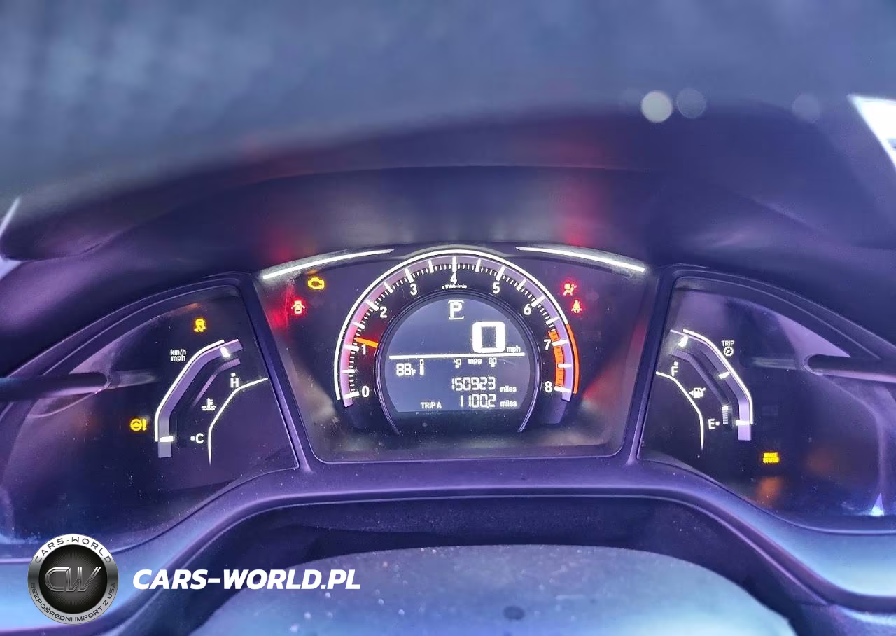 2016 Honda Civic Lx VIN:19XFC2F55GE081661 - 9