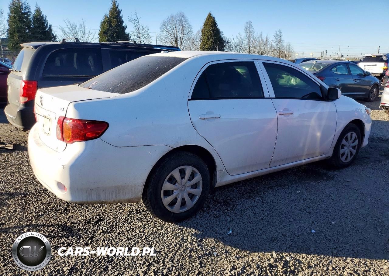 2009 Toyota Corolla Base VIN:JTDBL40E99J011699 - 3