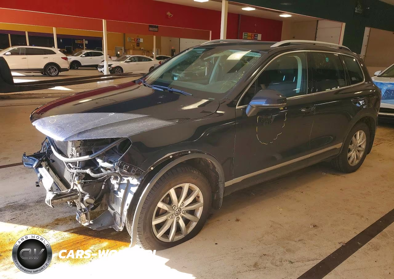 2016 Volkswagen Touareg Sport VIN:WVGEF9BPXGD008141 - 1