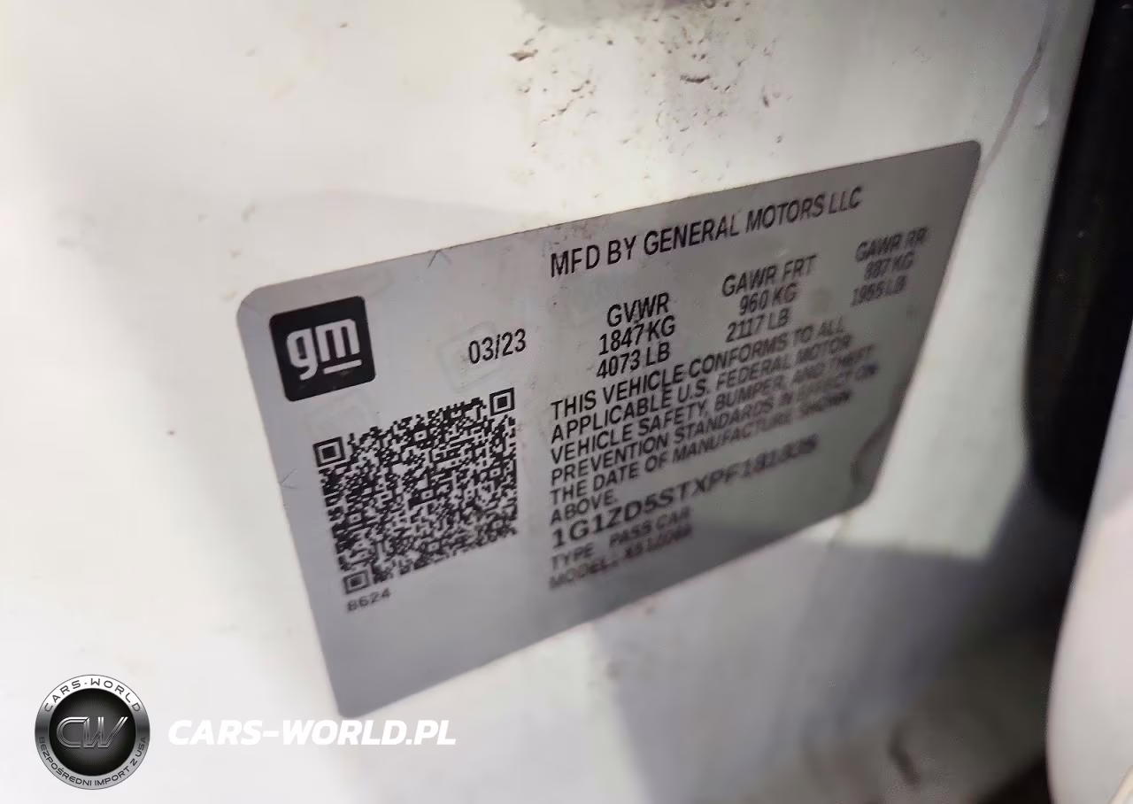2023 Chevrolet Malibu Lt VIN:1G1ZD5STXPF181835 - 12