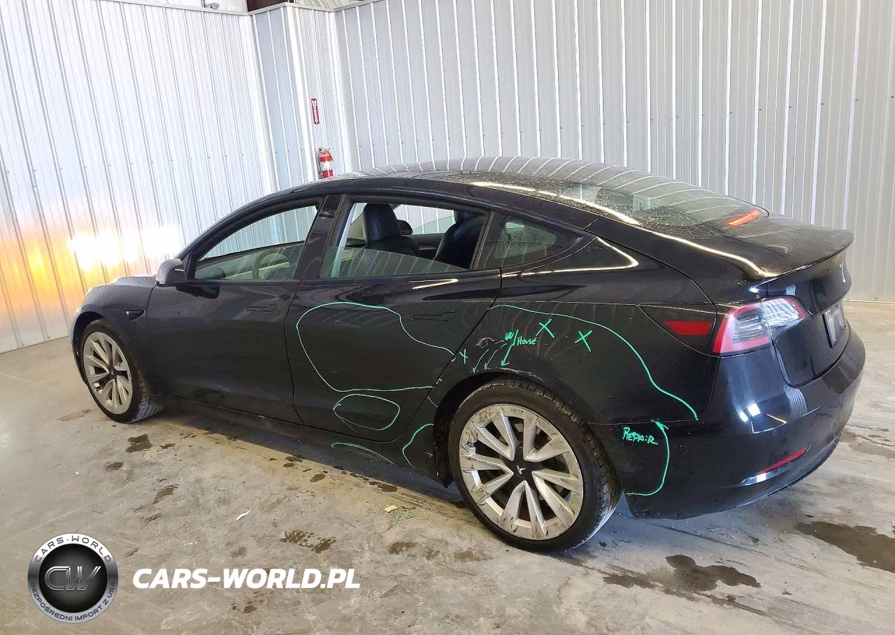 2022 Tesla Model 3 VIN:5YJ3E1EA0NF304475 - 2