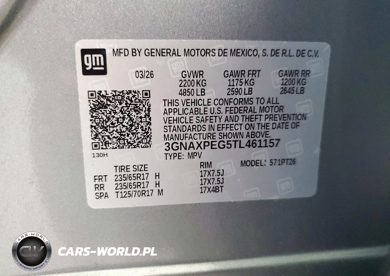 2026 Chevrolet Equinox Lt VIN:3GNAXPEG5TL461157 - 14