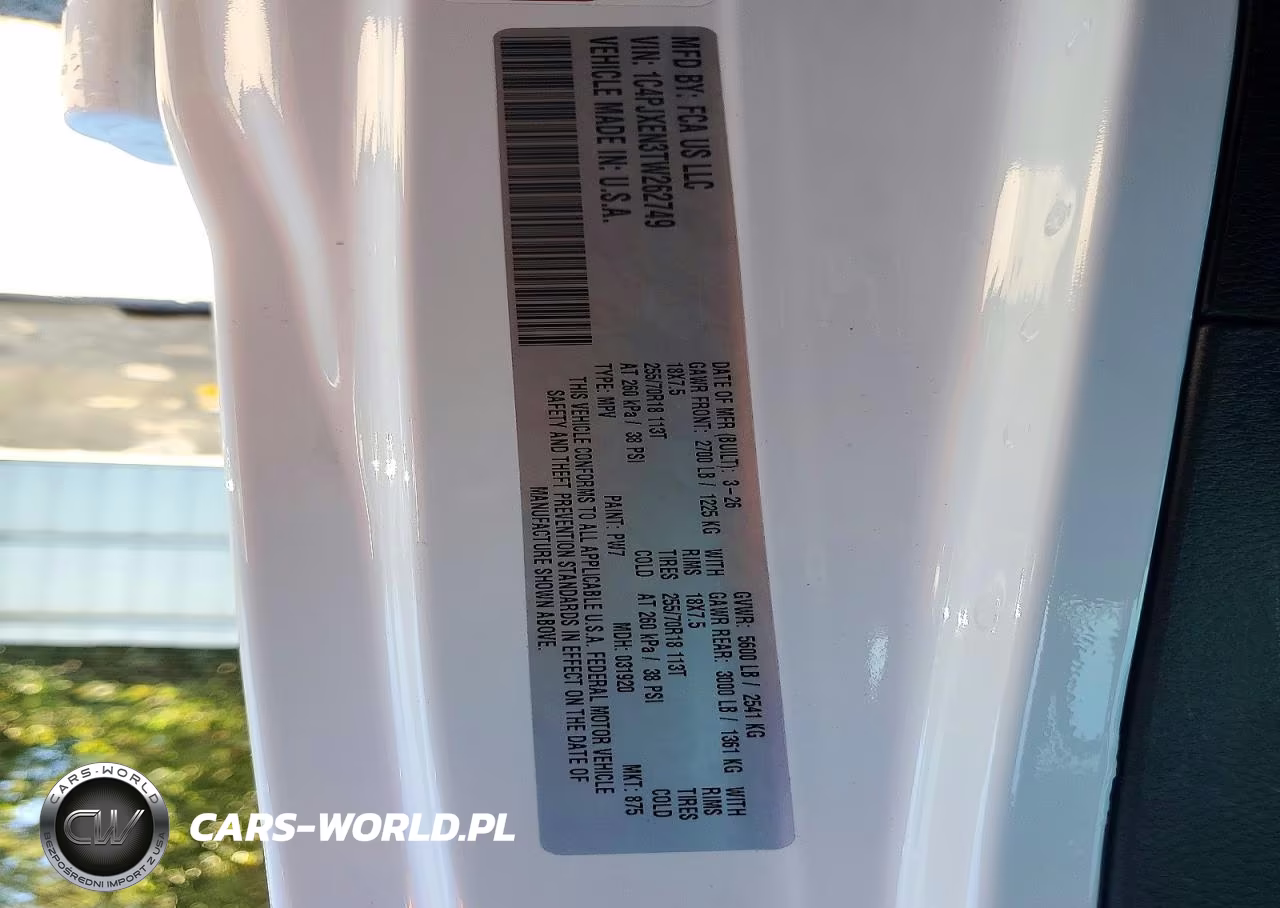2026 Jeep Wrangler Sahara VIN:1C4PJXEN3TW262749 - 13