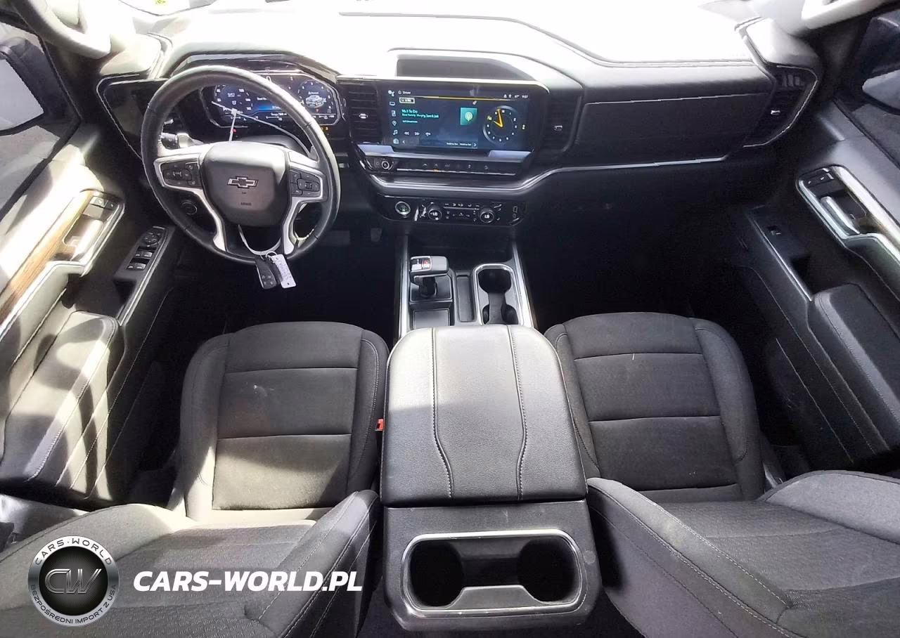 2024 Chevrolet Silverado K1500 Rst VIN:1GCUDEEDXRZ357001 - 8