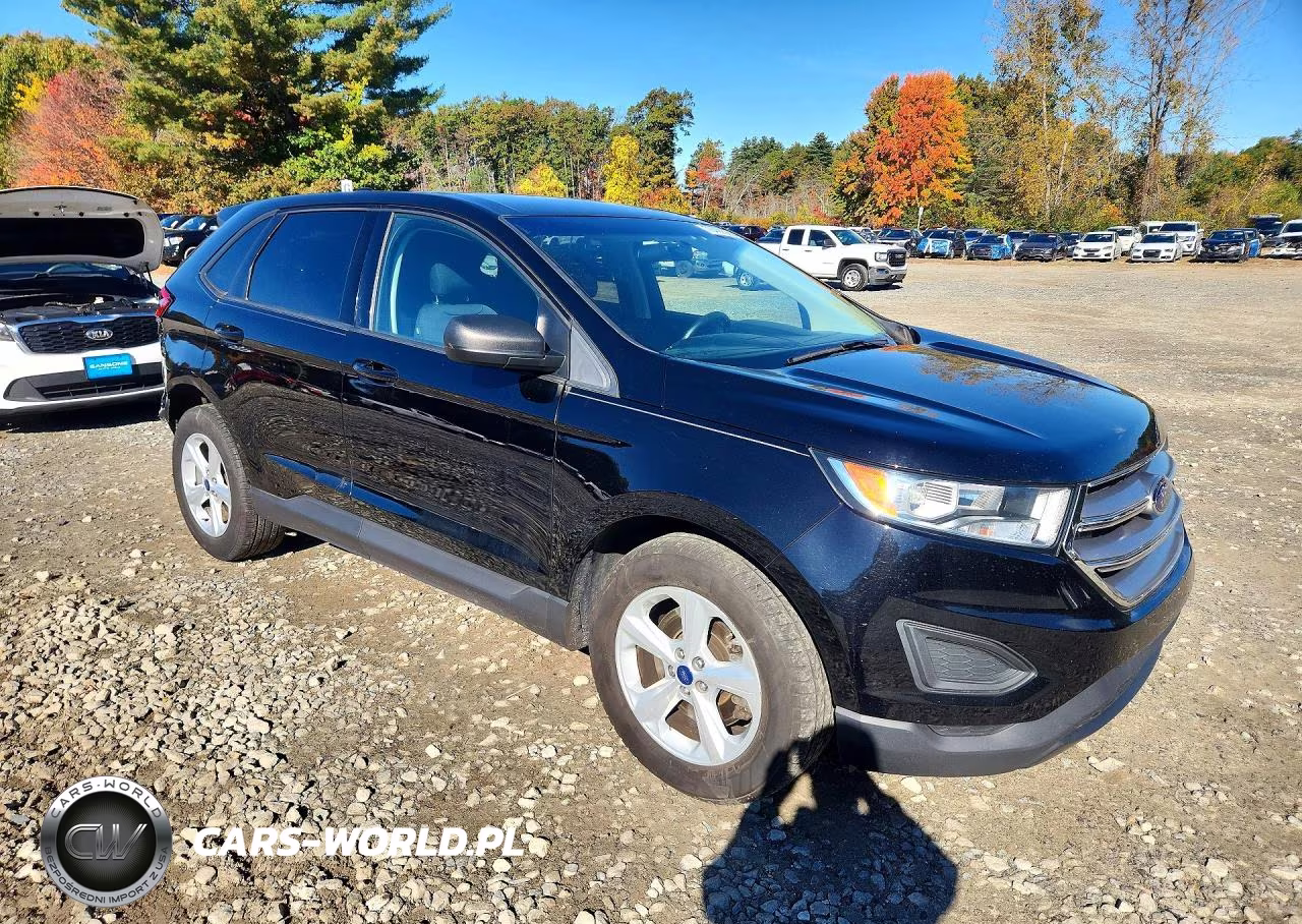 2017 Ford Edge Se VIN:2FMPK4G96HBB36160 - 4