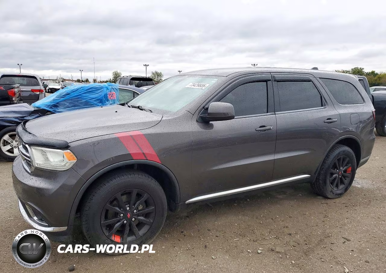 2015 Dodge Durango Sxt VIN:1C4RDJAG6FC917089 - 1
