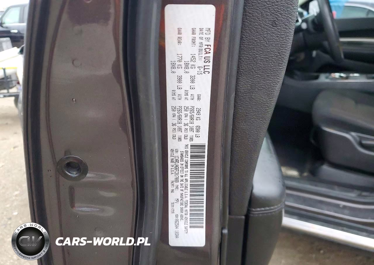 2015 Dodge Durango Sxt VIN:1C4RDJAG6FC917089 - 13