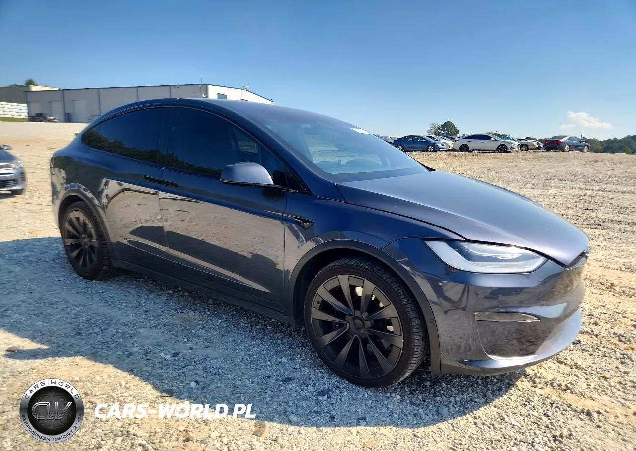 2022 Tesla Model X VIN:7SAXCBE69NF355985 - 4