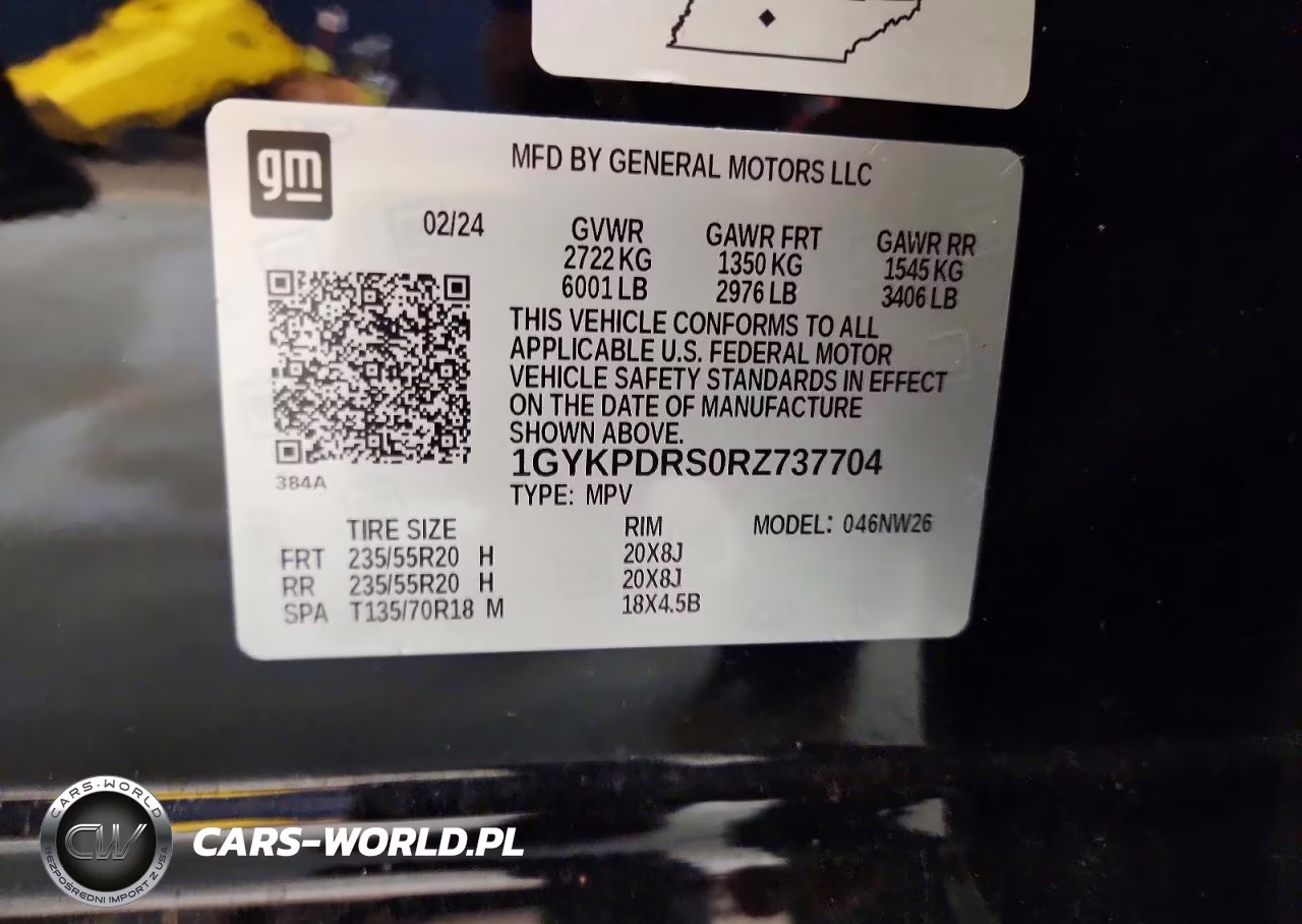 2024 Cadillac Xt6 Premium Luxury VIN:1GYKPDRS0RZ737704 - 13