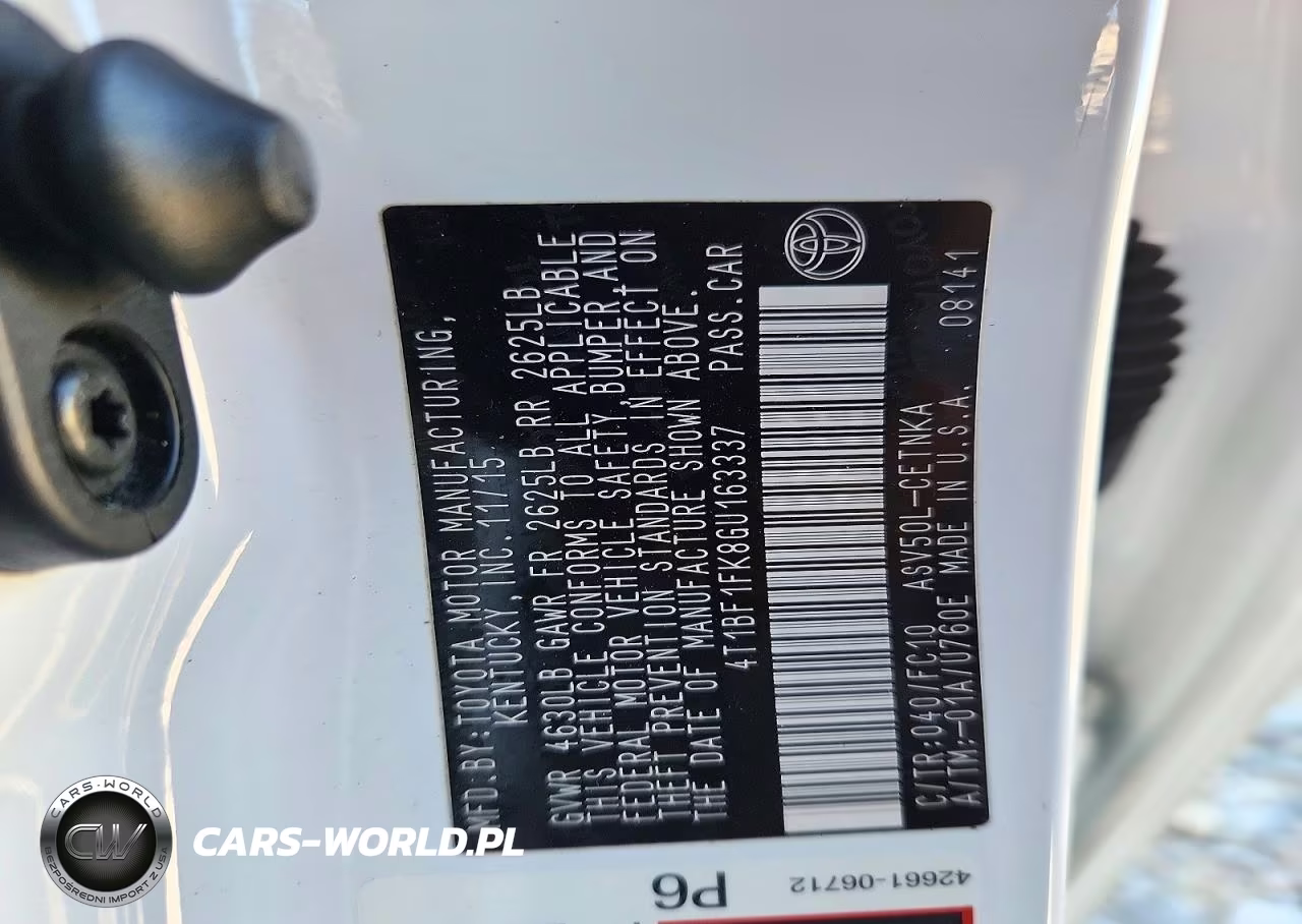 2016 Toyota Camry Le VIN:4T1BF1FK8GU163337 - 13