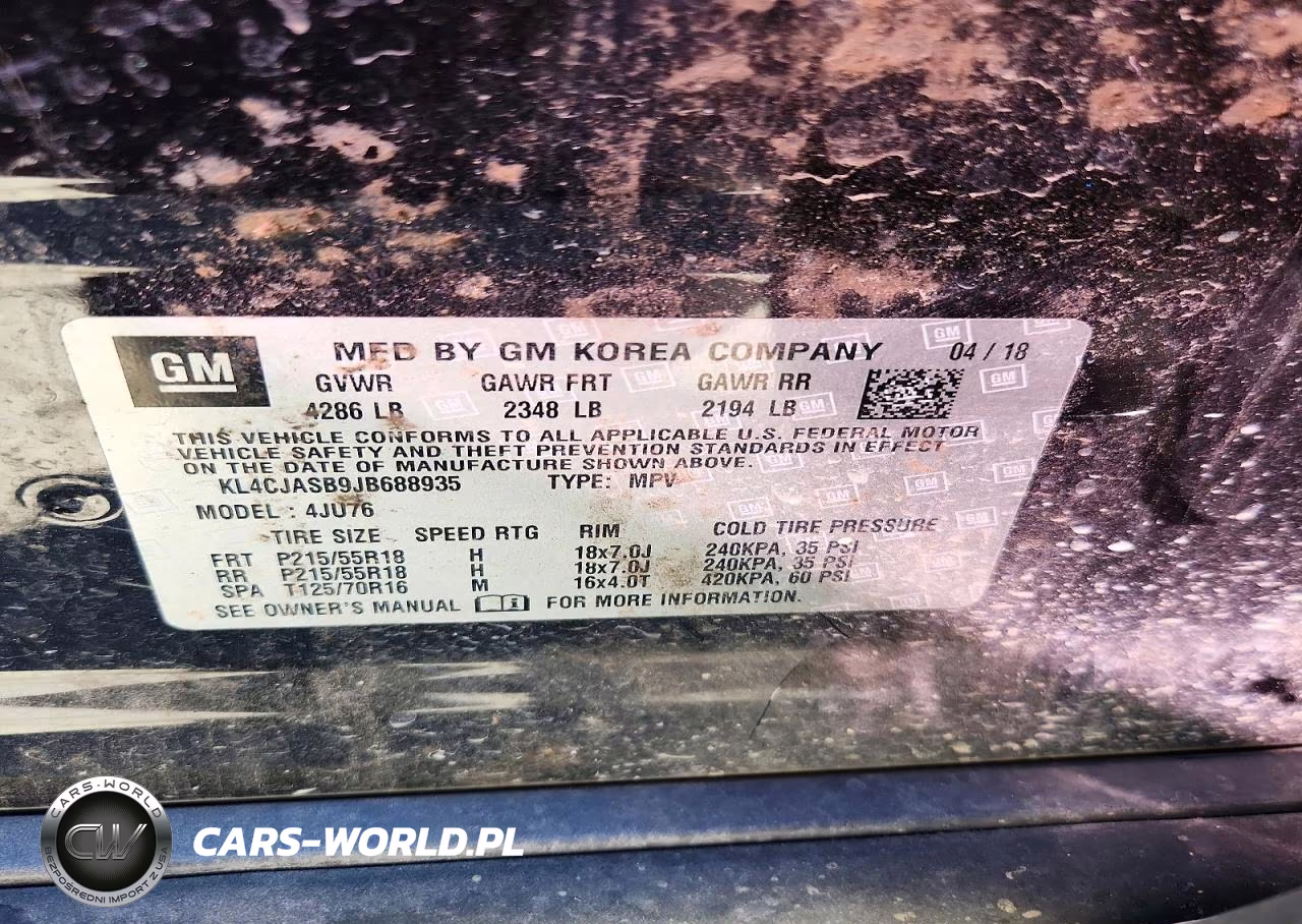 2018 Buick Encore Preferred VIN:KL4CJASB9JB688935 - 13