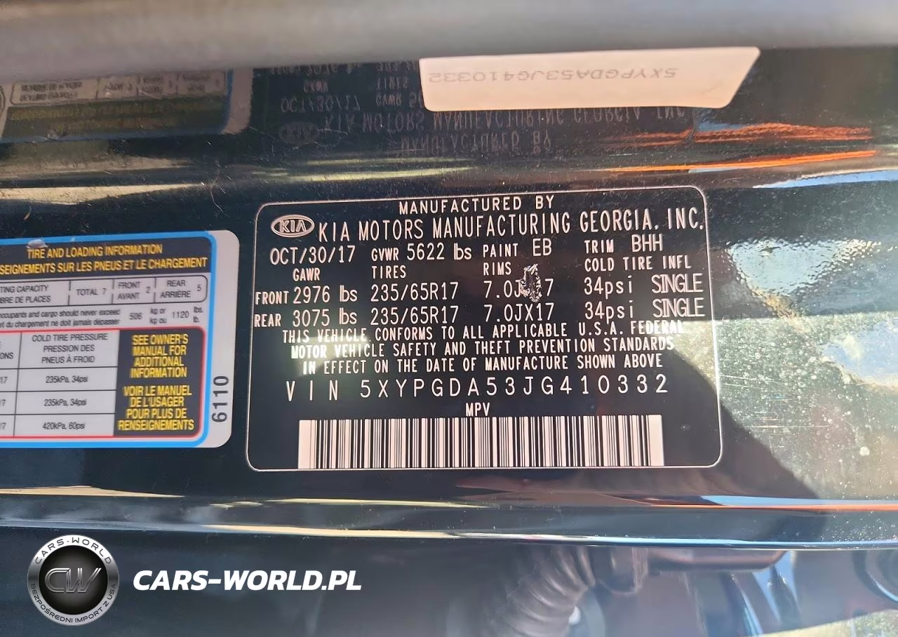 2018 Kia Sorento Lx V6 VIN:5XYPGDA53JG410332 - 13