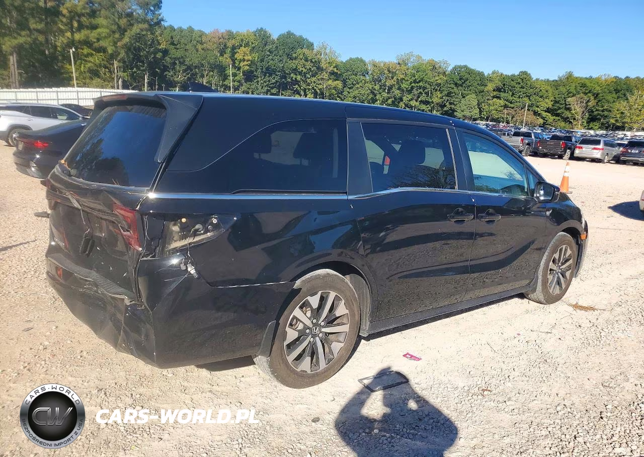 2025 Honda Odyssey Exl VIN:5FNRL6H64SB001909 - 3