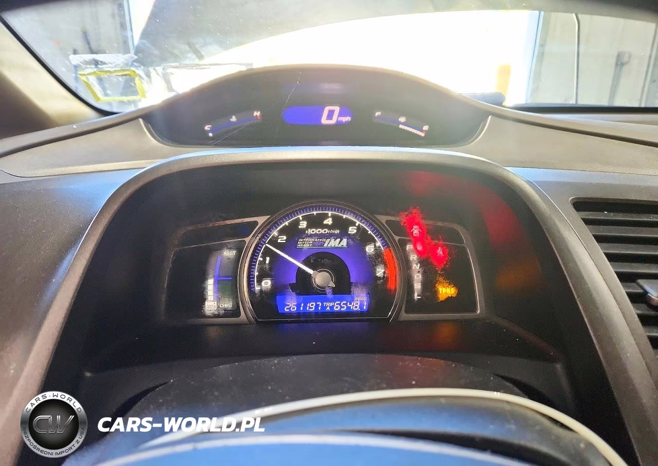 2008 Honda Civic Hybrid VIN:JHMFA36268S027574 - 9