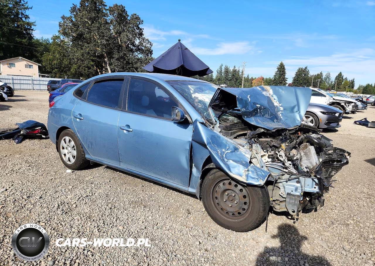 2007 Hyundai Elantra Gls VIN:KMHDU46DX7U211924 - 4