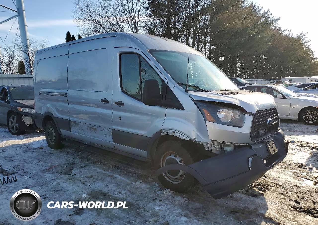 2015 Ford Transit 250 Srw Medium Roof Utility - Service Van VIN:1FTNR2CM4FKB15137 - 4