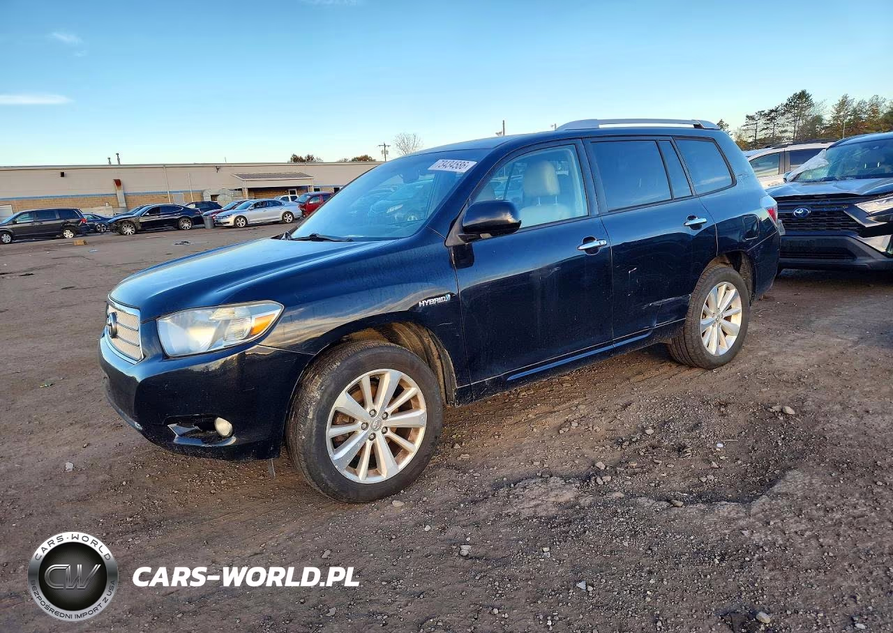 2009 Toyota Highlander Hybrid Limited VIN:JTEEW44A492036012 - 1