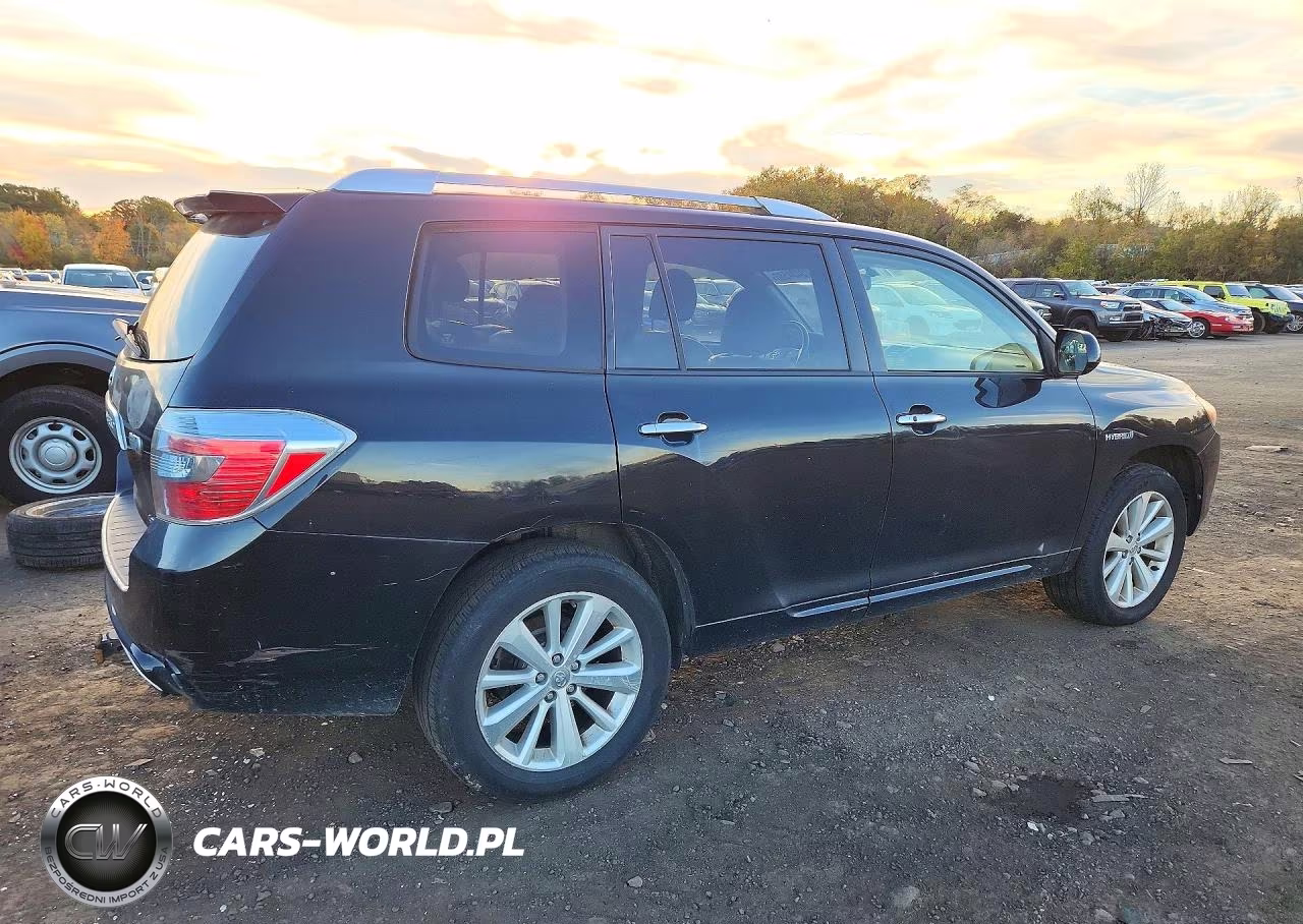 2009 Toyota Highlander Hybrid Limited VIN:JTEEW44A492036012 - 3