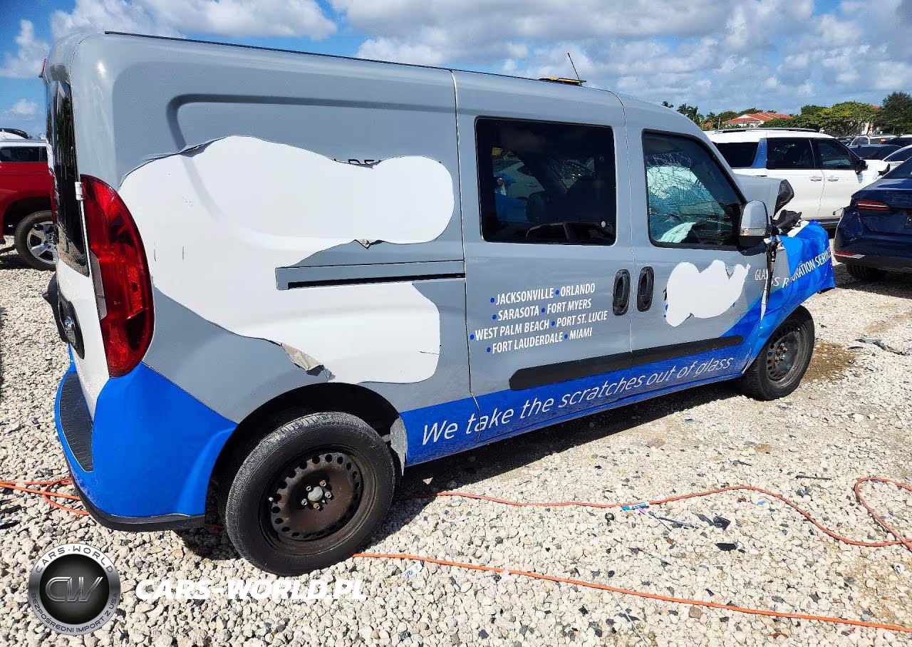 2017 Ram Promaster City Slt VIN:ZFBERFBB7H6E07308 - 3