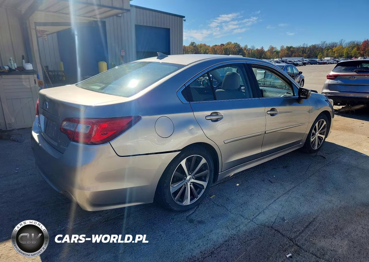 2016 Subaru Legacy 2.5I Limited VIN:4S3BNAL67G3051746 - 3