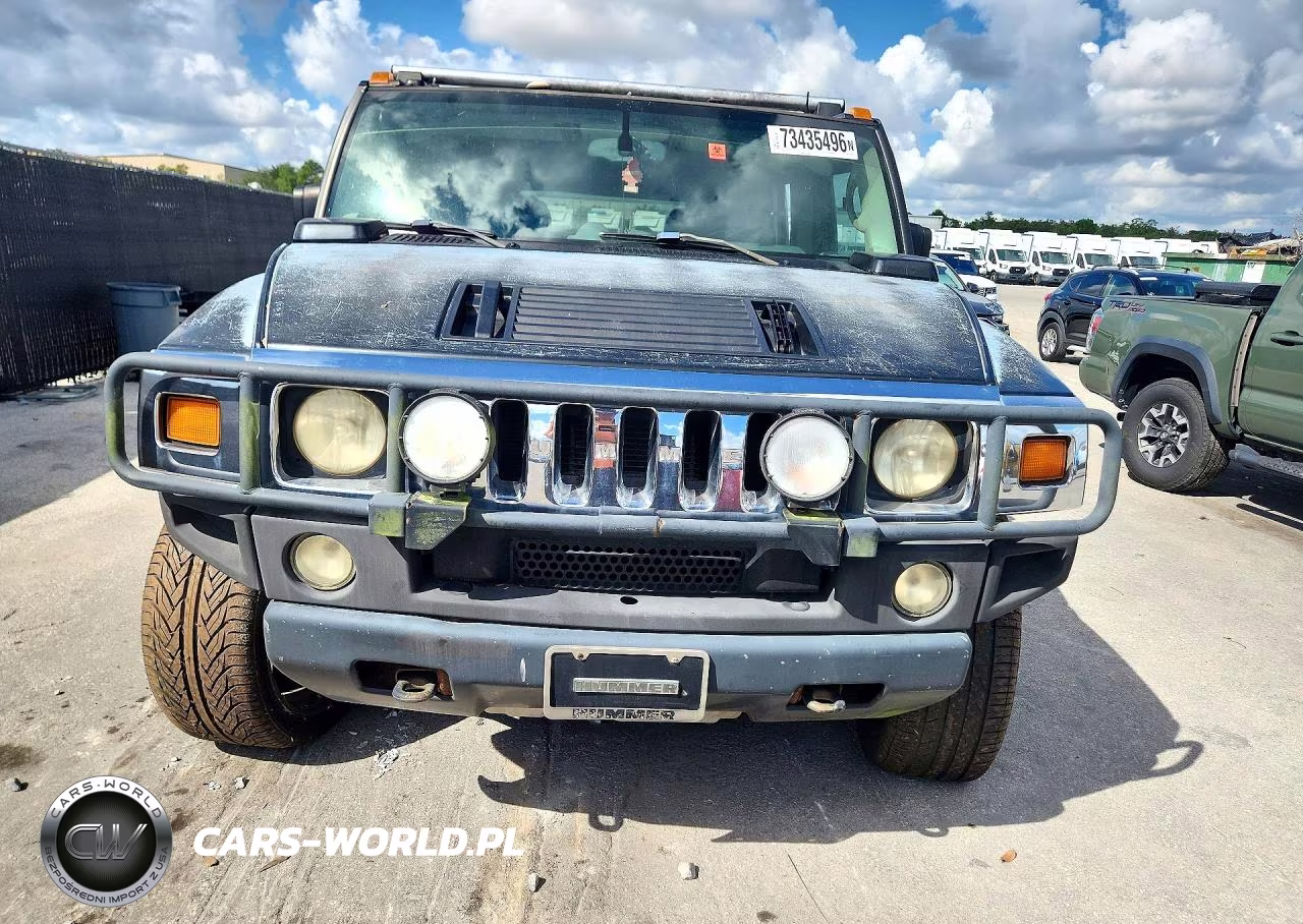 2003 Hummer H2 VIN:5GRGN23UX3H101352 - 5