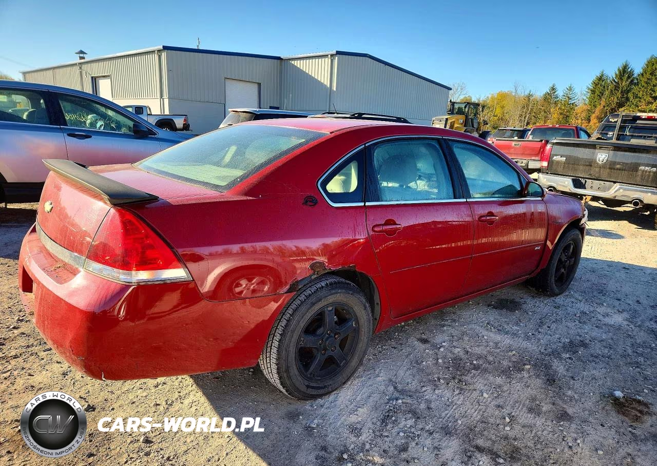 2008 Chevrolet Impala Ls VIN:2G1WB55N989122520 - 3
