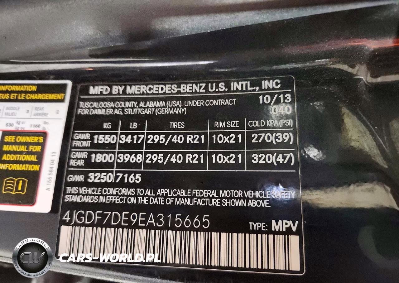 2014 Mercedes-Benz Gl 550 4Matic VIN:4JGDF7DE9EA315665 - 13