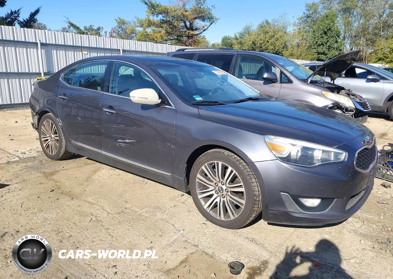 2014 Kia Cadenza Premium VIN:KNALN4D73E5121349 - 4