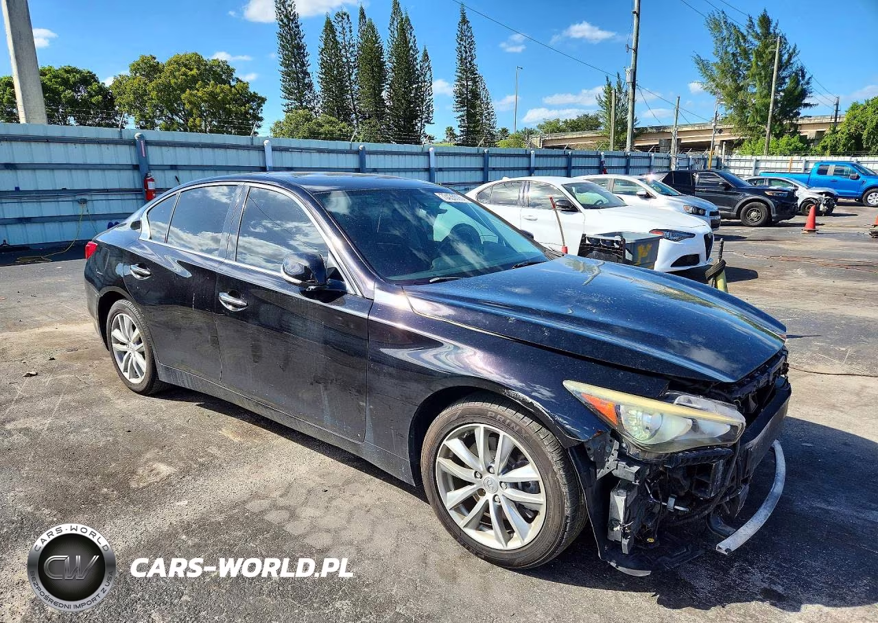 2015 Infiniti Q50 Premium VIN:JN1BV7AR3FM394758 - 4
