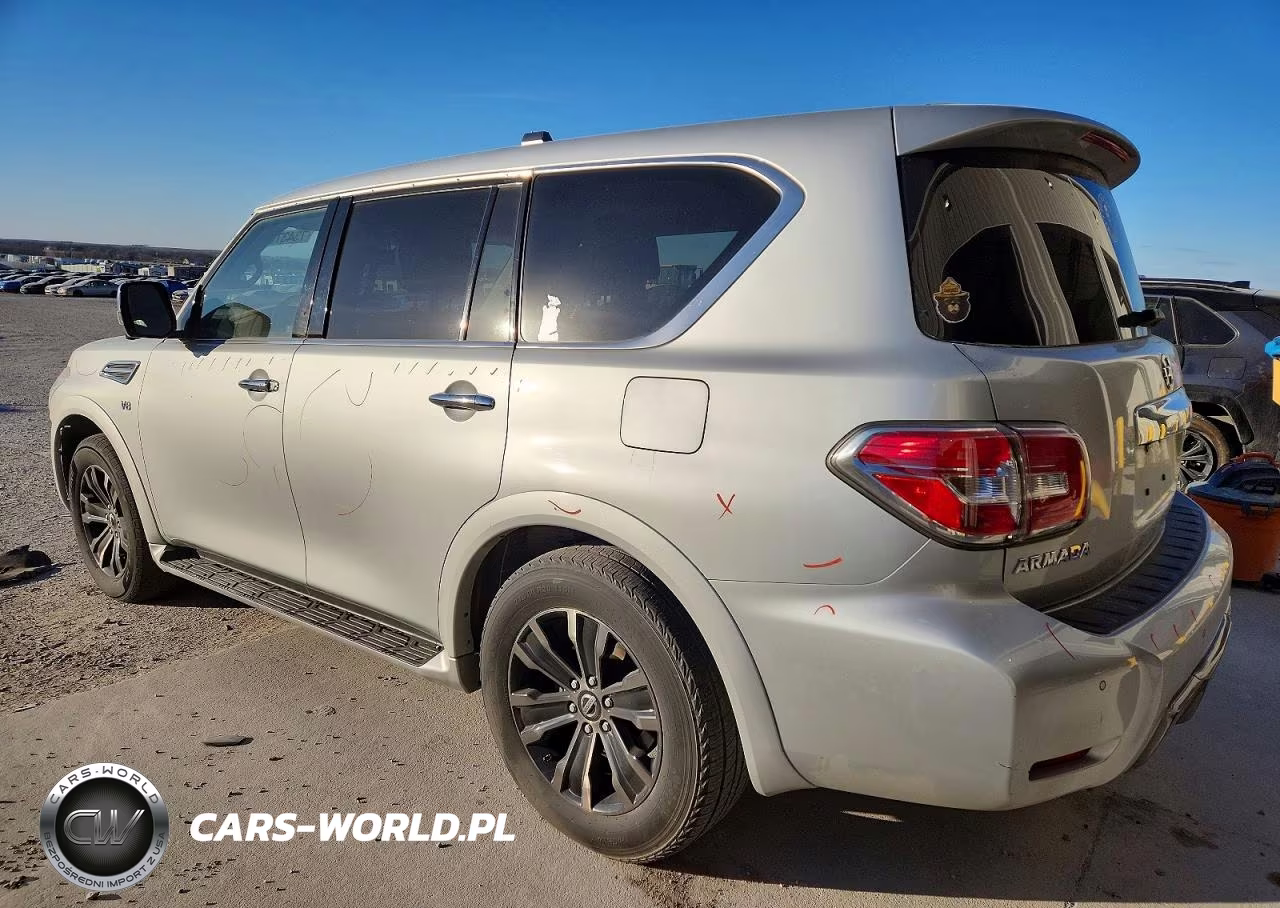 2020 Nissan Armada Platinum VIN:JN8AY2NE9L9780257 - 2