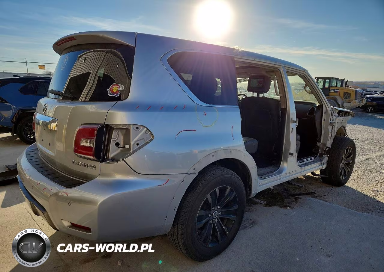 2020 Nissan Armada Platinum VIN:JN8AY2NE9L9780257 - 3