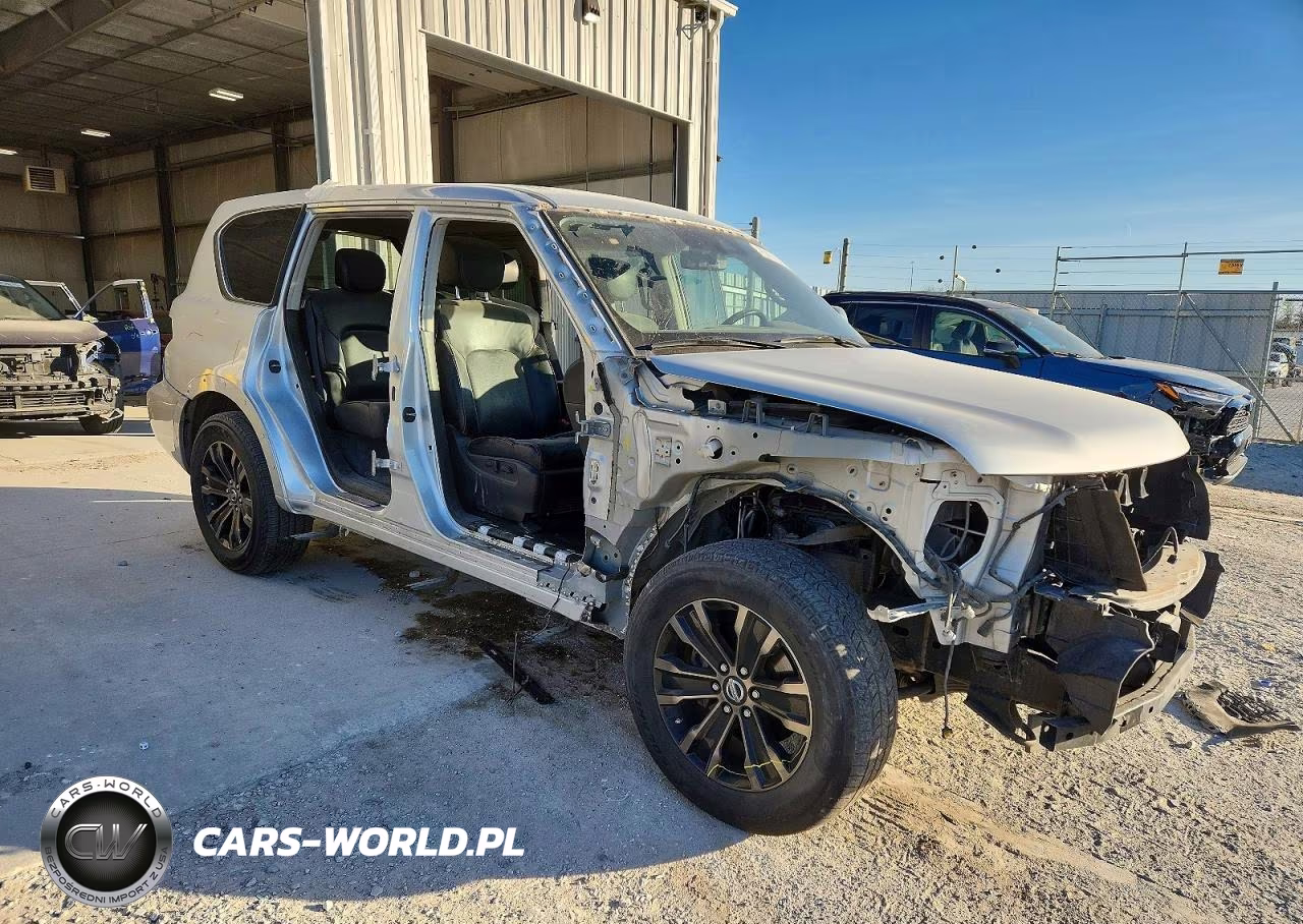 2020 Nissan Armada Platinum VIN:JN8AY2NE9L9780257 - 4