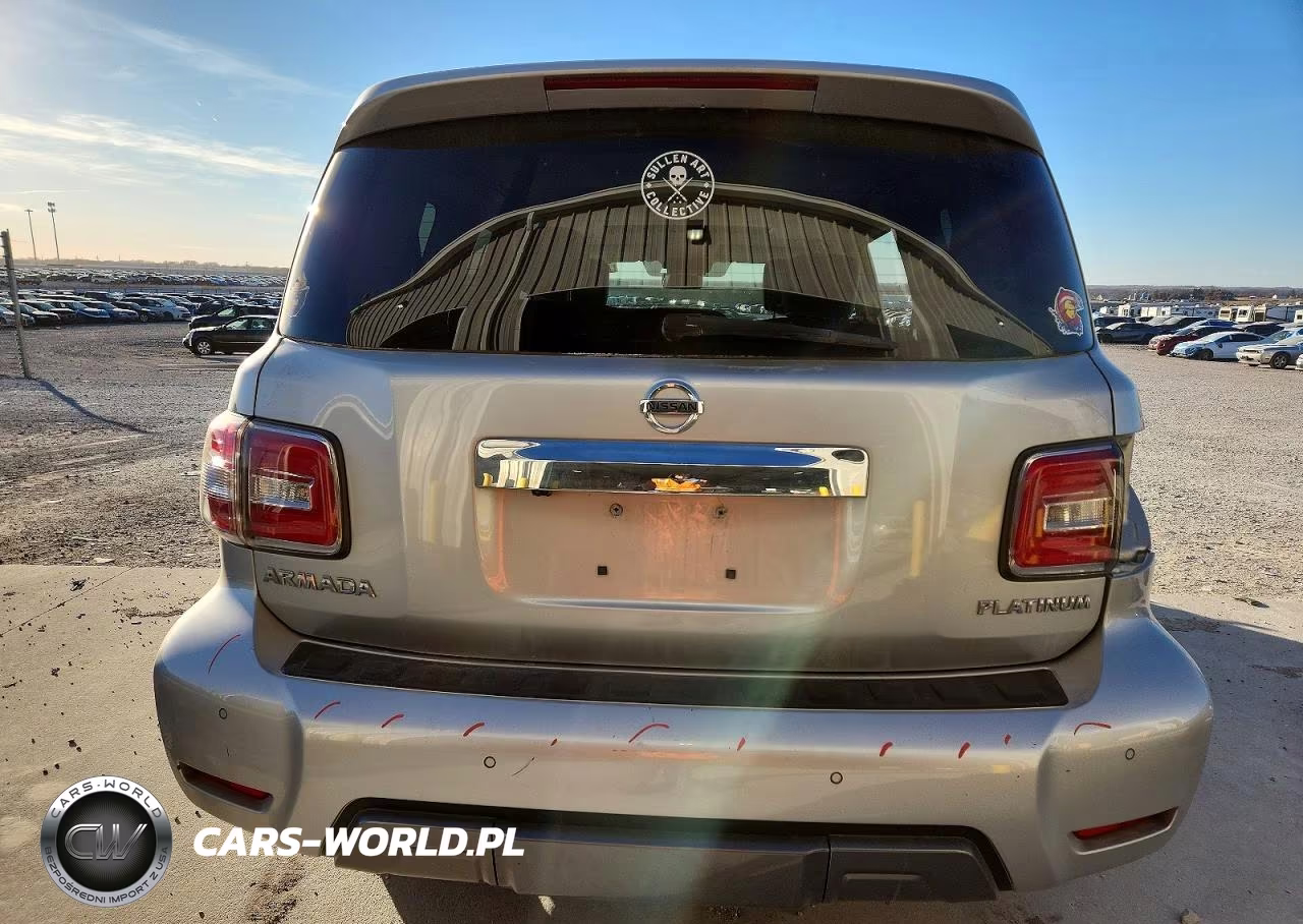 2020 Nissan Armada Platinum VIN:JN8AY2NE9L9780257 - 6