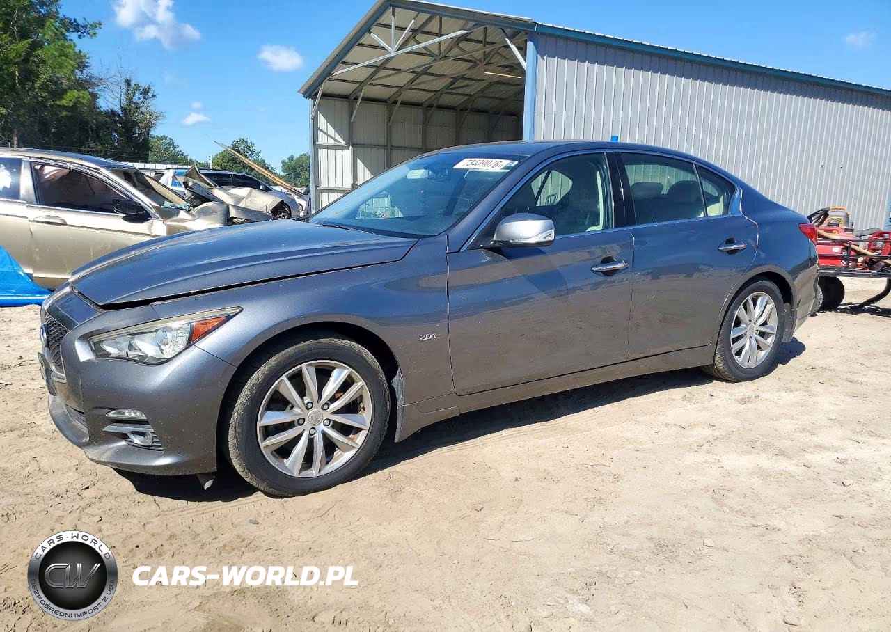 2016 Infiniti Q50 2.0T Premium VIN:JN1CV7AR9GM251612 - 1