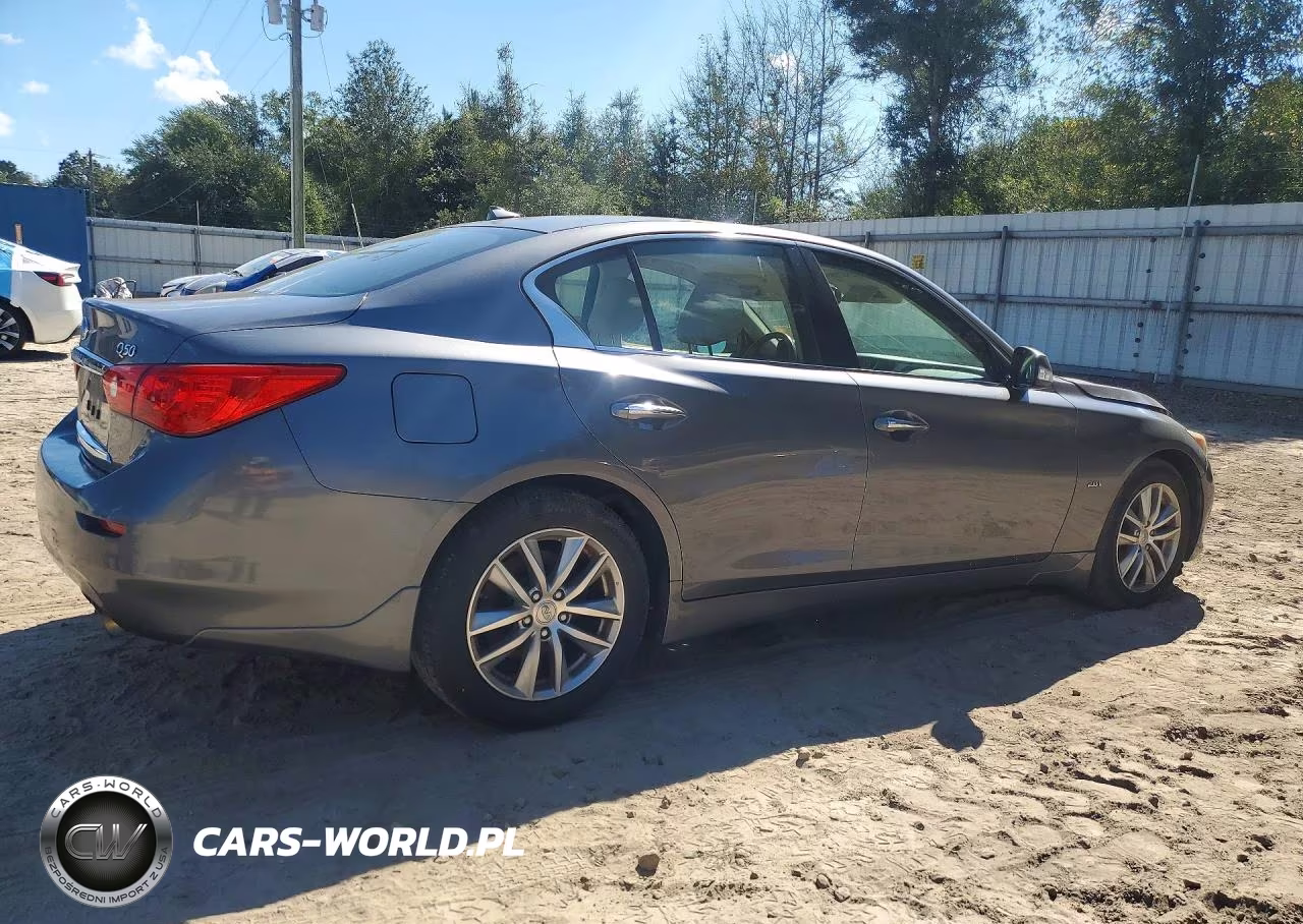 2016 Infiniti Q50 2.0T Premium VIN:JN1CV7AR9GM251612 - 3