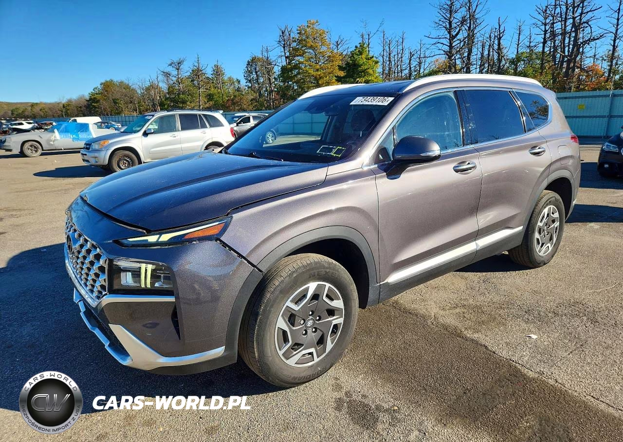 2022 Hyundai Santa Fe Blue