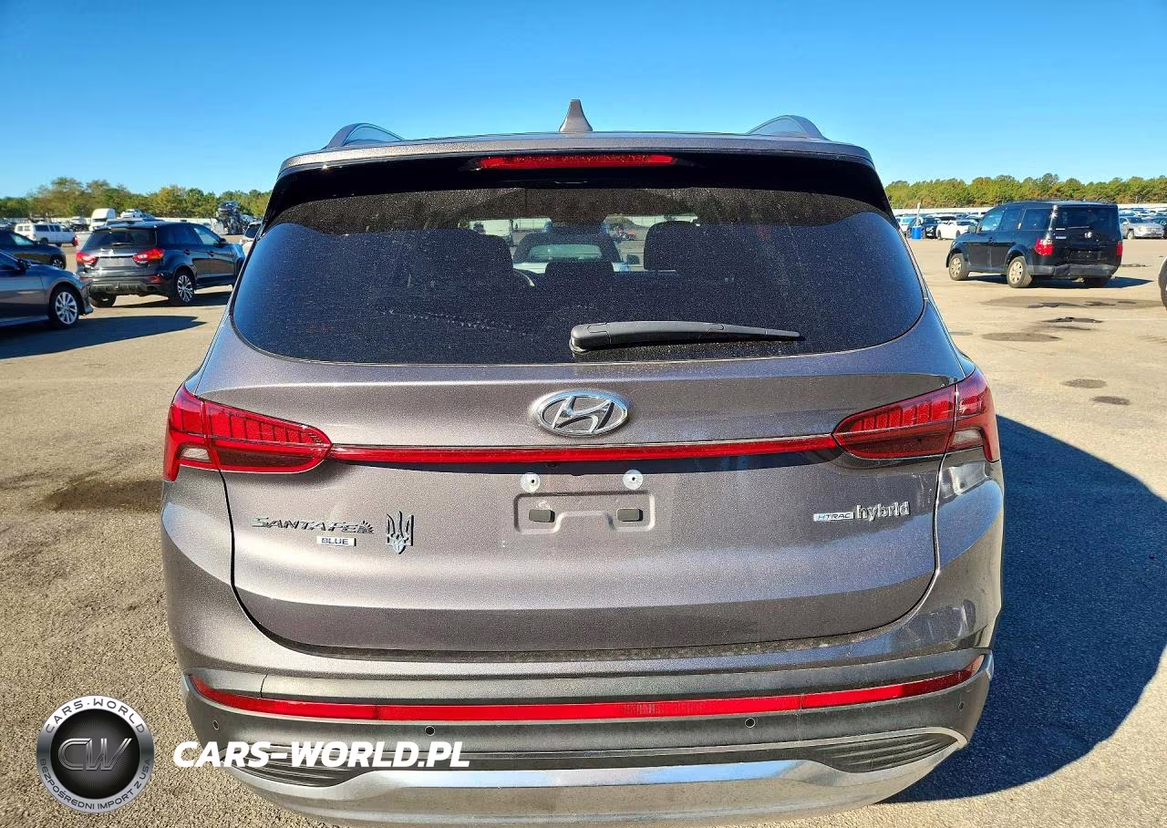 2022 Hyundai Santa Fe Blue VIN:KM8S2DA10NU041273 - 6