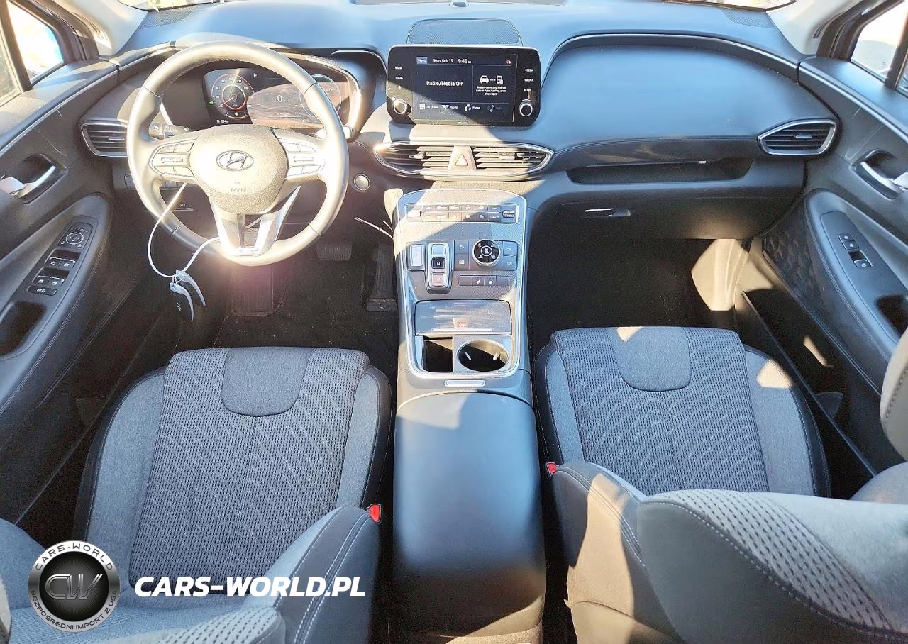 2022 Hyundai Santa Fe Blue VIN:KM8S2DA10NU041273 - 8