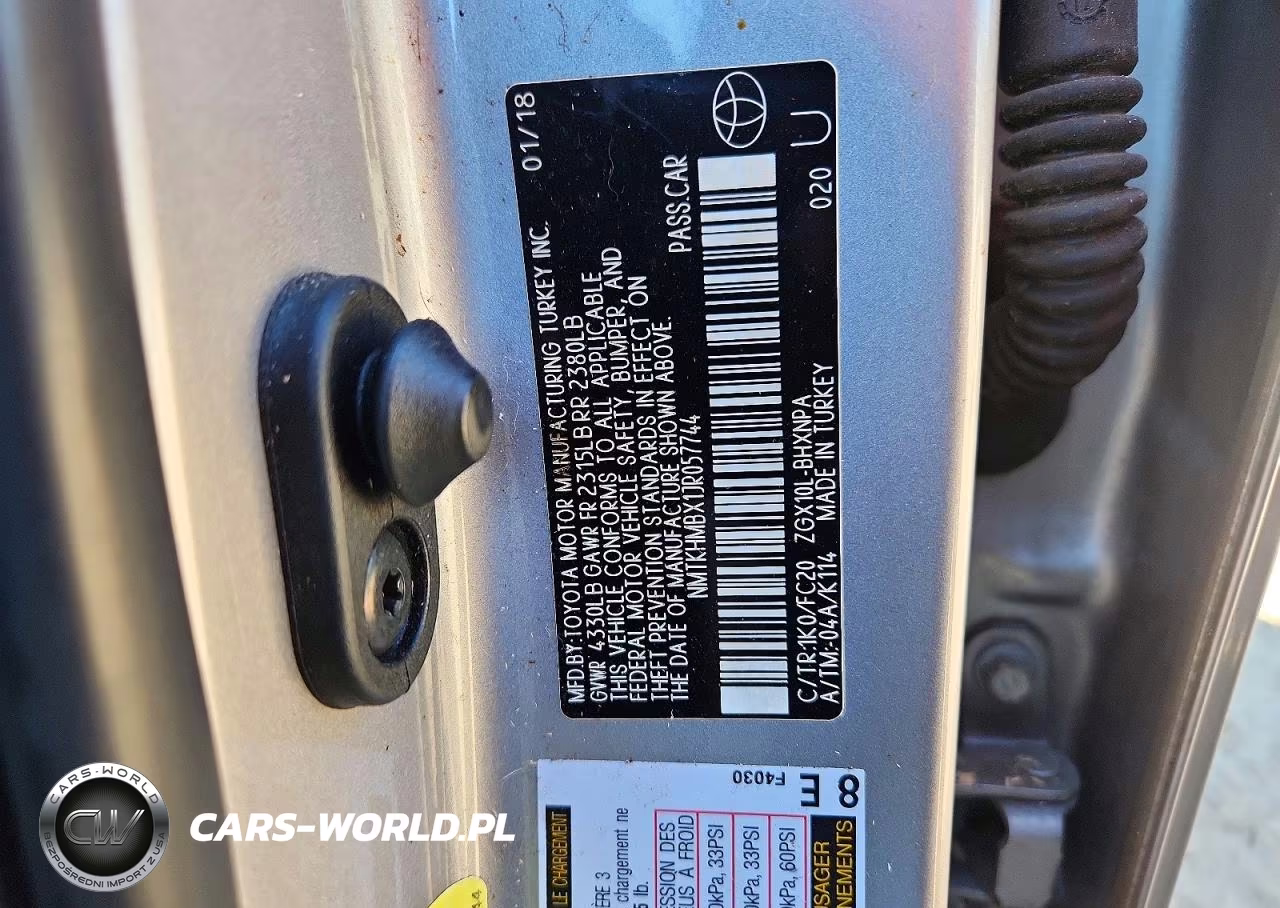 2018 Toyota C-Hr Xle VIN:NMTKHMBX1JR057744 - 14