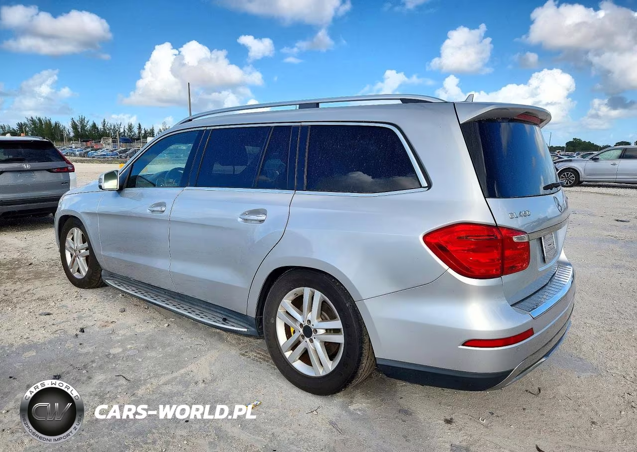 2014 Mercedes-Benz Gl 450 4Matic VIN:4JGDF7CE6EA307296 - 2