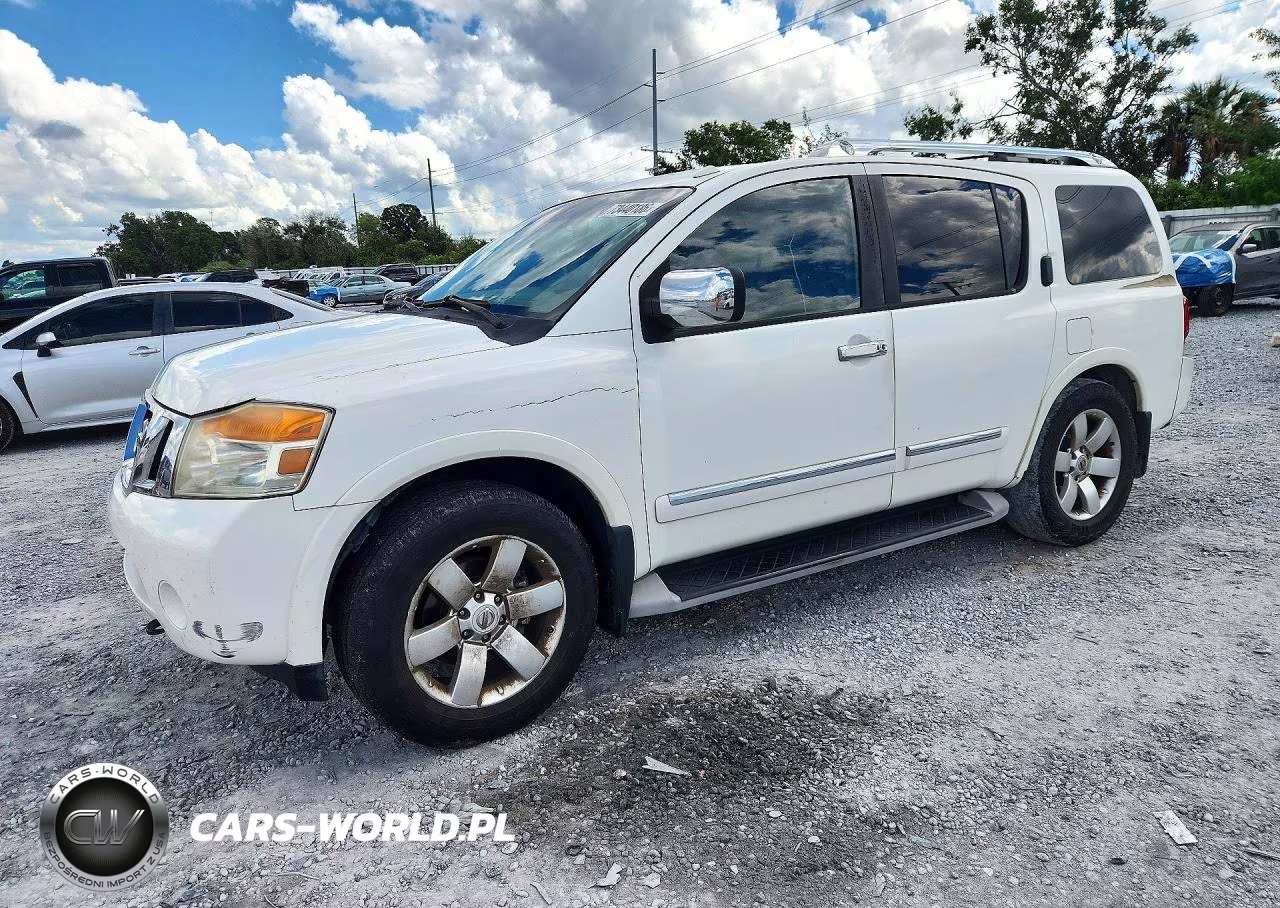 2011 Nissan Armada Sv VIN:5N1BA0ND1BN622674 - 1