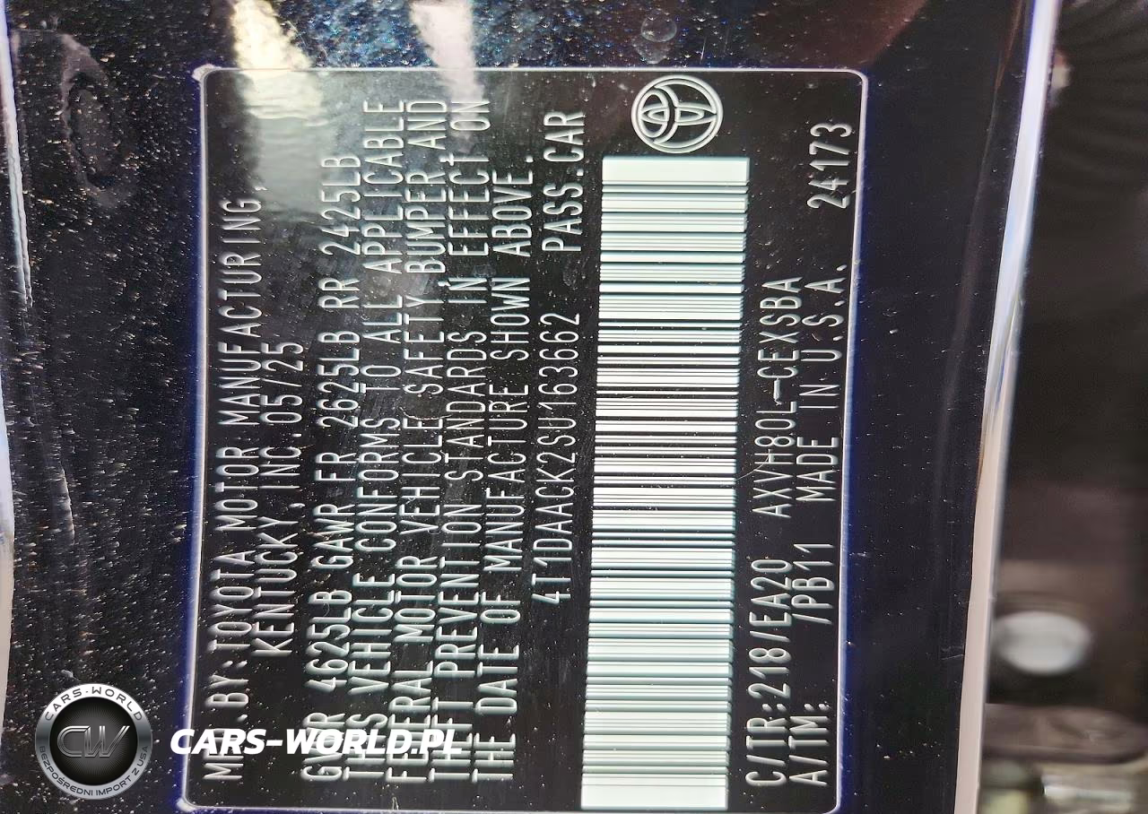 2025 Toyota Camry Se VIN:4T1DAACK2SU163662 - 12