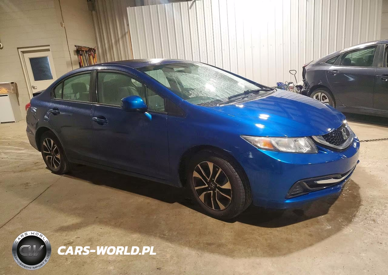2013 Honda Civic Ex VIN:19XFB2F89DE251304 - 4