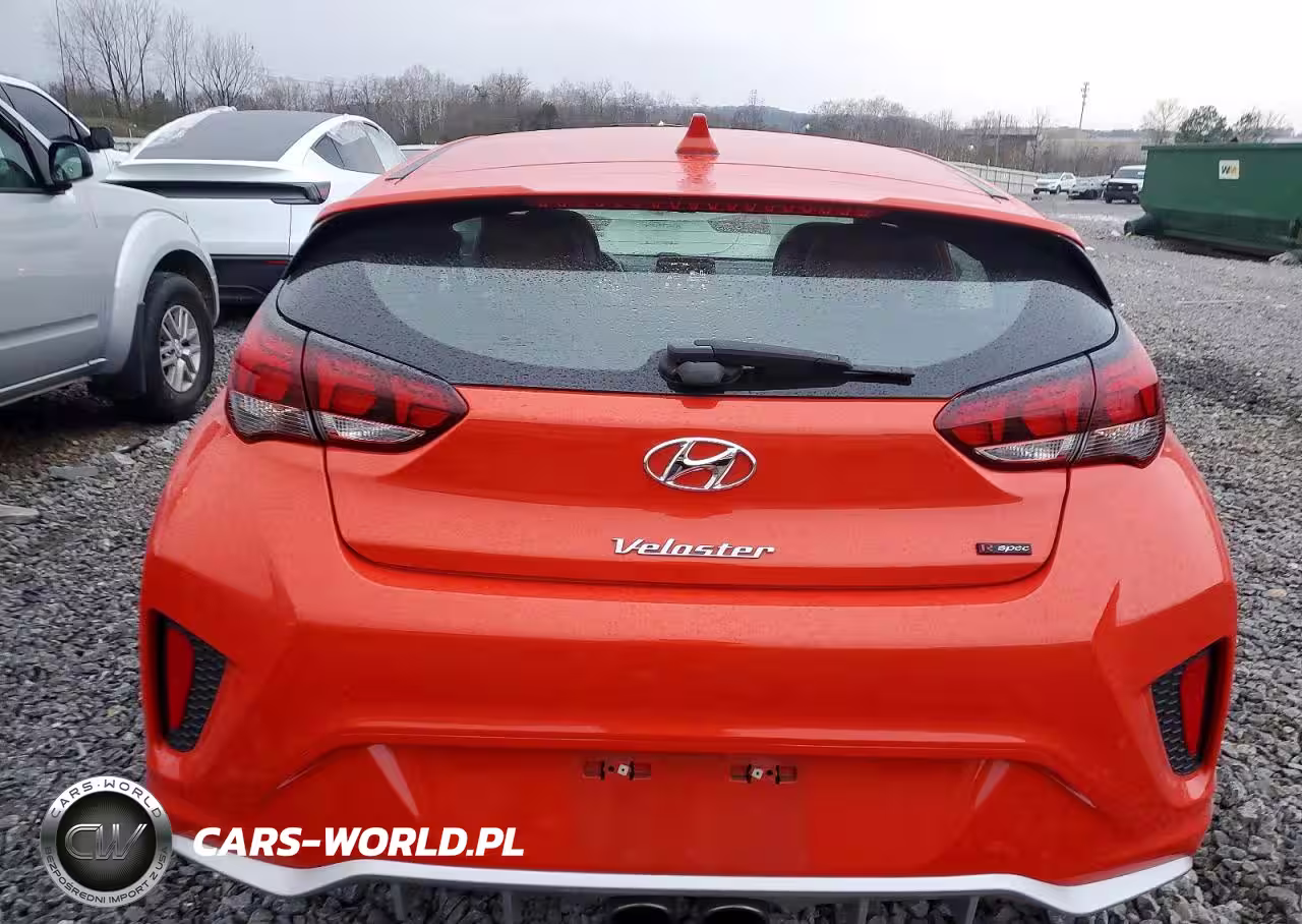2019 Hyundai Veloster Turbo VIN:KMHTH6AB7KU016308 - 6