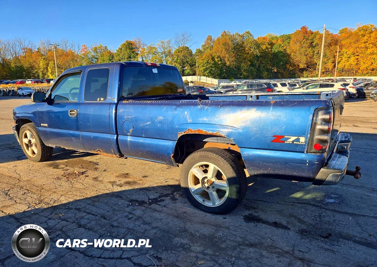 2001 Chevrolet Silverado K1500 VIN:1GCEK19T91E164340 - 2