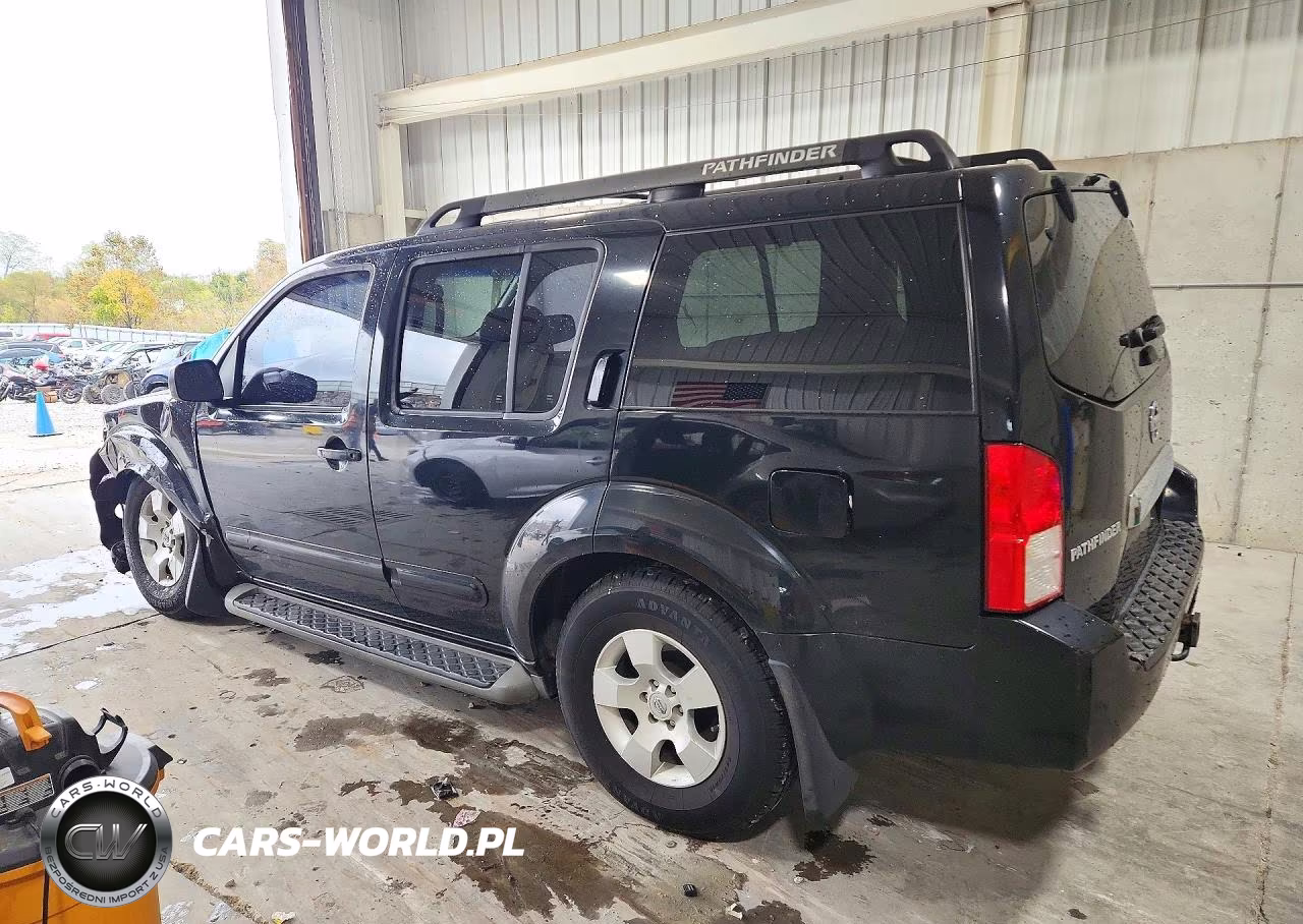2007 Nissan Pathfinder S VIN:5N1AR18W17C622247 - 2