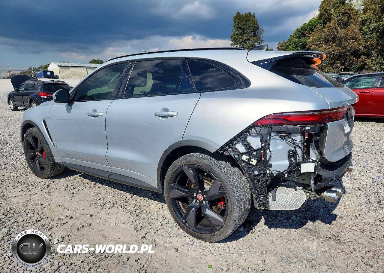 2021 Jaguar F-Pace Svr P550 Awd Automatic VIN:SADCZ2EE7MA688828 - 2