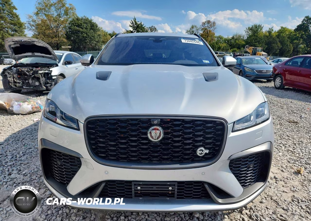 2021 Jaguar F-Pace Svr P550 Awd Automatic VIN:SADCZ2EE7MA688828 - 5