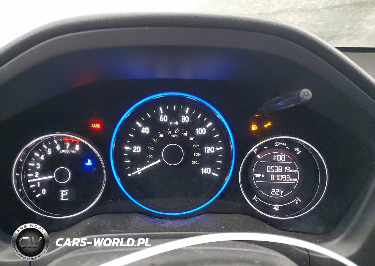 2022 Honda Hr-V Sport VIN:3CZRU6H17NM770559 - 9