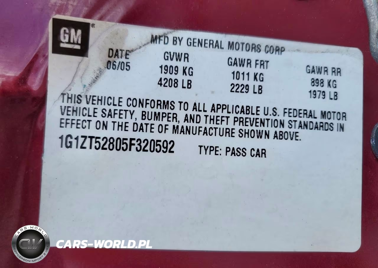 2005 Chevrolet Malibu Ls VIN:1G1ZT52805F320592 - 12